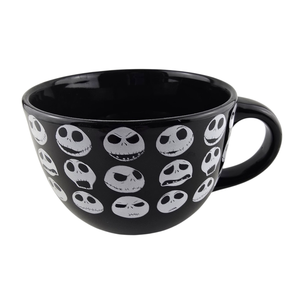 Disney The Nightmare Before Christmas Jack Skellington Feature Large Black Mug - Picture 3 of 10